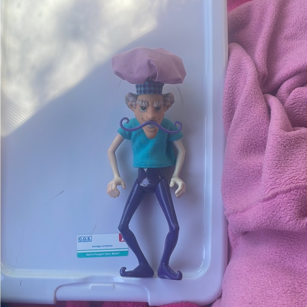 Vintage 1970s Strawberry Shortcake Purple Pieman Doll 10” Tall Kenner USED!